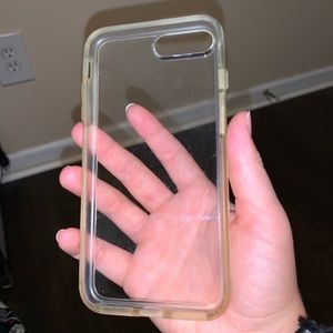IPhone 7plus Otterbox clear drop resistant case